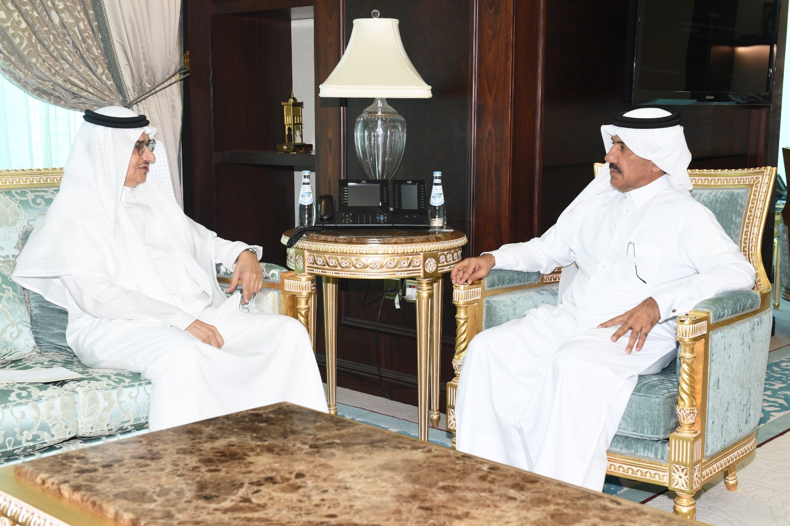 Secretary General of Ministry of Foreign Affairs Meets Saudi Ambassador