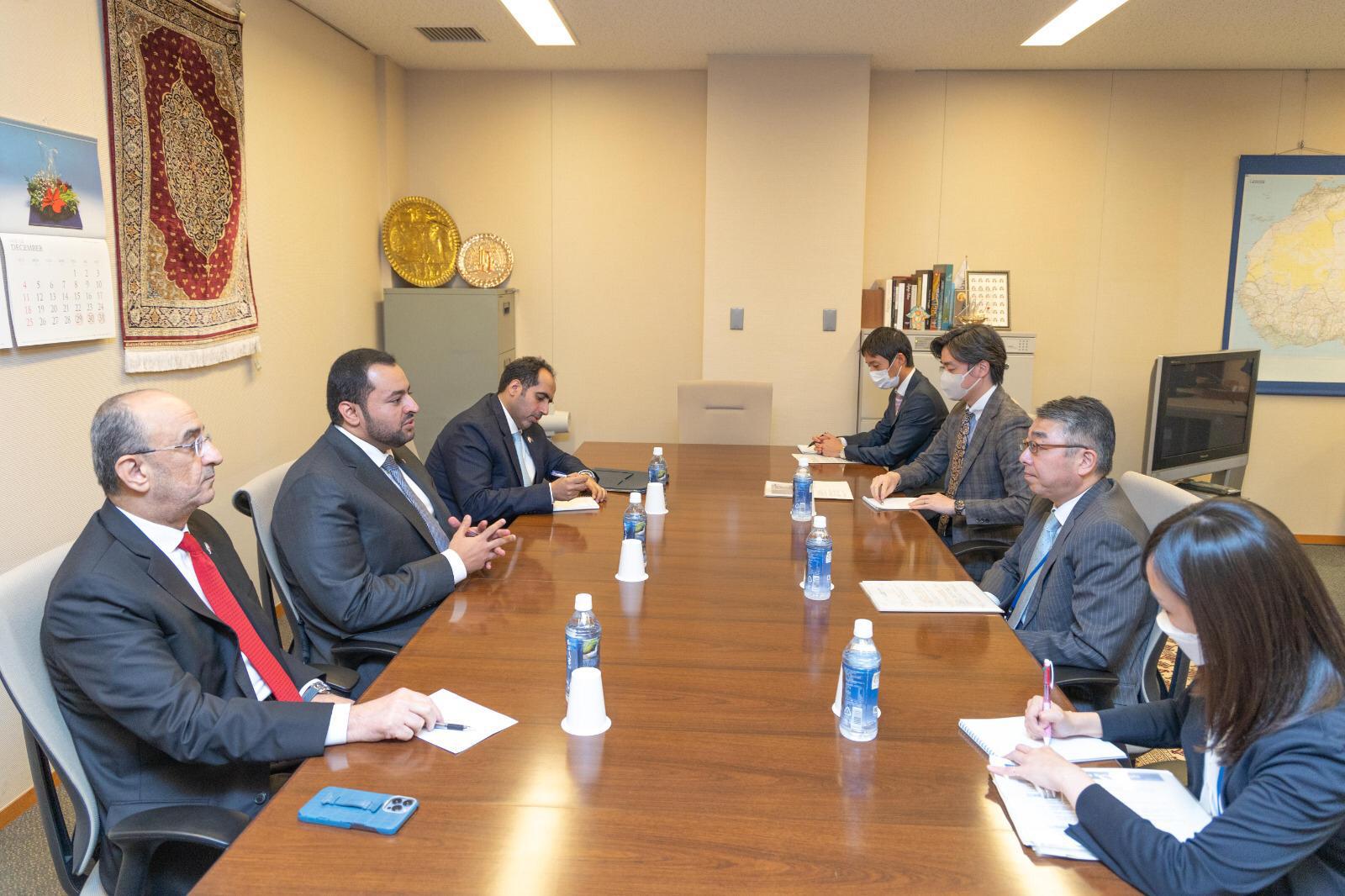 Assistant Foreign Minister for Regional Affairs Meets Japan's Assistant Foreign Minister