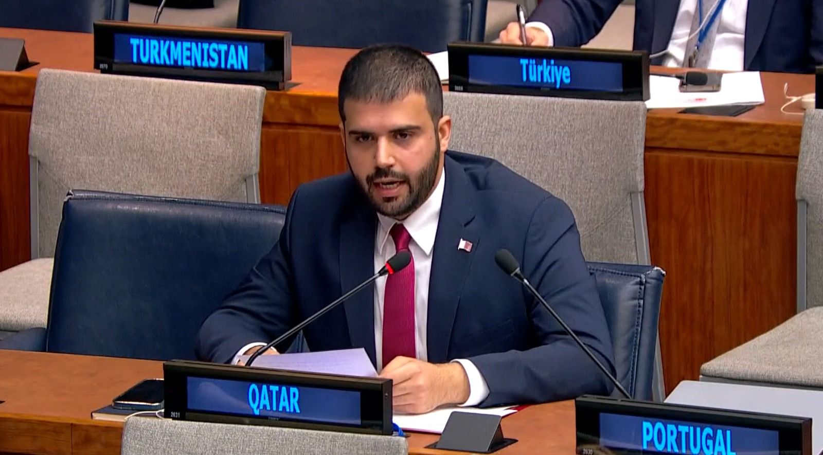 Qatar Stresses Importance of Support From International Community, Donors to UNRWA
