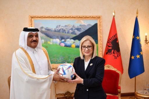 Speaker Of Parliament Of Albania Meets Ambassador Of State Of Qatar   Whatsapp Image 2022 11 16 At 6 16 58 Pm 