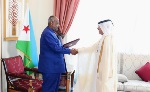 رئيس جمهورية جيبوتي يتسلم أوراق اعتماد سفير دولة قطر