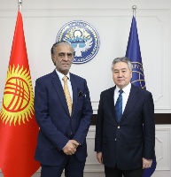 Kyrgyz Foreign Minister Meets Qatari Ambassador