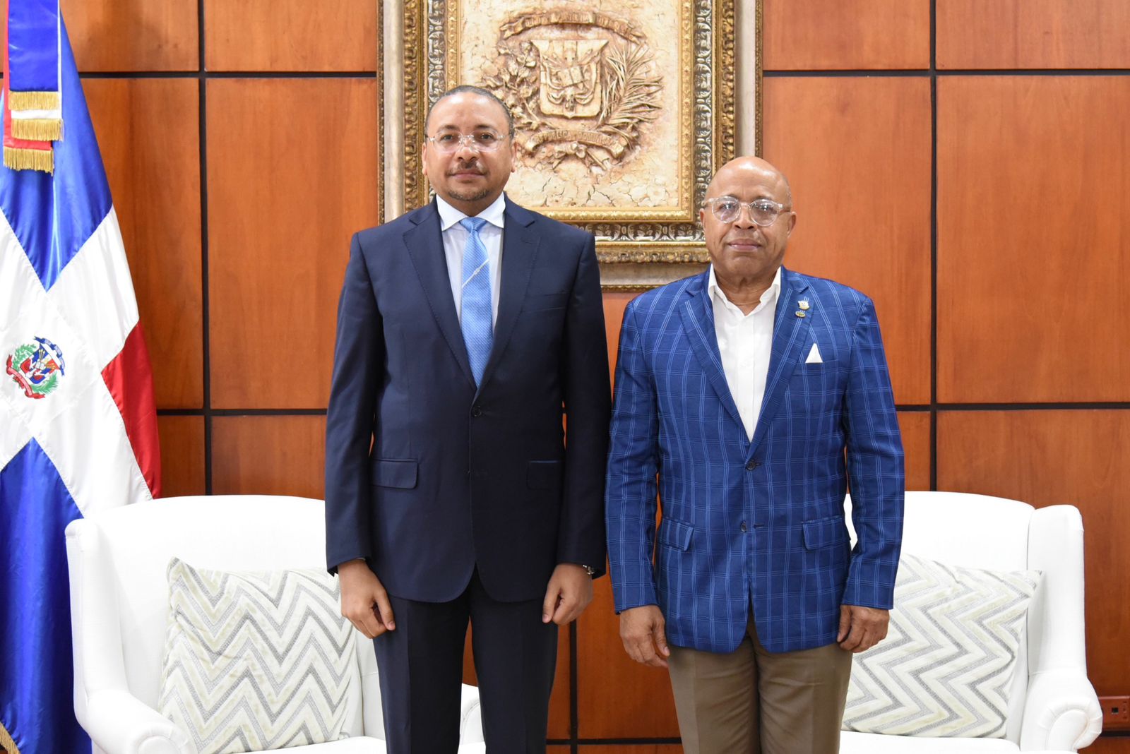 President of Dominican Chamber of Deputies Meets Qatari Ambassador