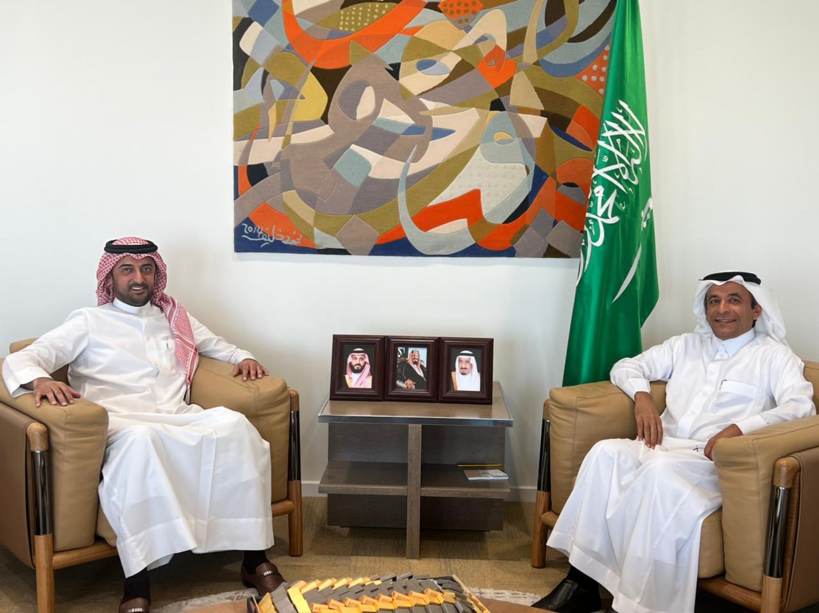 Saudi Arabia's Undersecretary of Ministry of Foreign Affairs for Consular Affairs Meets Qatar's Ambassador