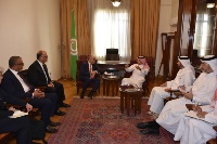 Minister of State for Foreign Affairs Meets Tunisian Minister of Foreign Affairs