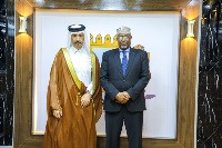Speaker of House of People of Somalia Meets Qatari Ambassador