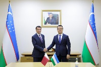 وزير الاستثمار في أوزبكستان يجتمع مع سفير دولة قطر