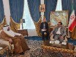 وزير الدولة بوزارة الخارجية يجتمع مع أمين المجلس الأعلى للأمن القومي بإيران