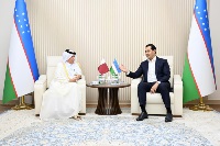 Minister of State for Foreign Affairs Meets Head of Presidential Administration in Uzbekistan