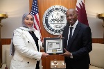 عمدة مدينة هيوستن يجتمع مع قنصل عام دولة قطر 