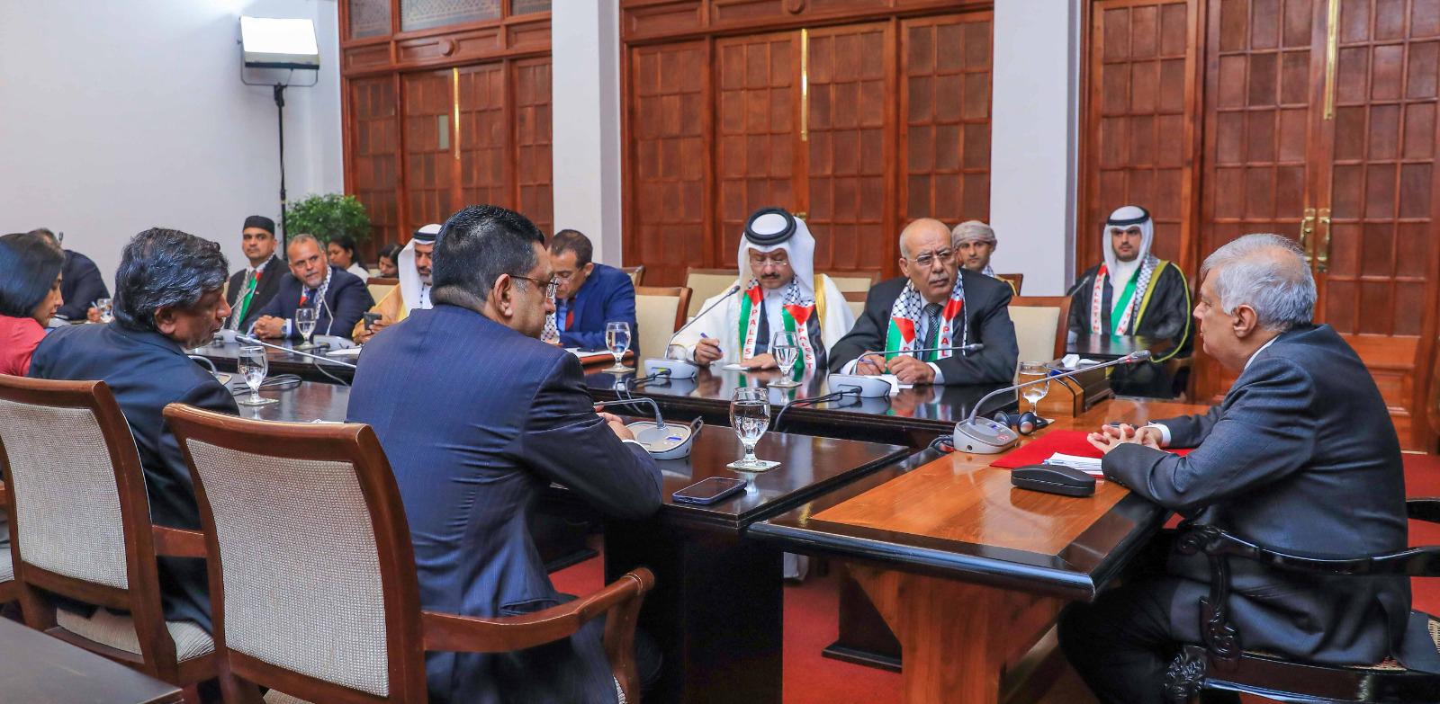 Qatar's Ambassador Participates in President of Sri Lanka's Meeting ...