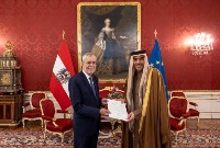 President of Austria Receives Credentials of Qatar's Ambassador