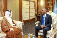 Prime Minister of Somalia Meets Ambassador of Qatar