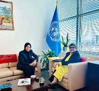 Permanent Representative of Qatar to UN Meets UN Under Secretary-General