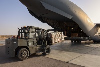 Qatari Aircraft Carrying Assistance for Palestinian in Gaza Arrives in Egypt's El Arish