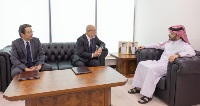 Ministry of Foreign Affairs Spokesperson Meets Japan's Special Representative for Middle East Peace 