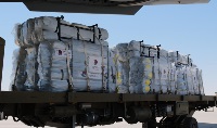 طائرة قطرية تصل مدينة بورتسودان السودانية تحمل مساعدات 