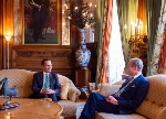Duke of Luxembourg Meets Prime Minister and Minister of Foreign Affairs