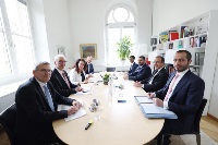 ‎وزير الدولة بوزارة الخارجية يجتمع مع مسؤولين بالخارجية السويسرية