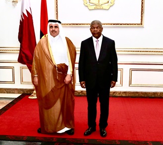 President of Angola Receives Credentials of Ambassador of Qatar