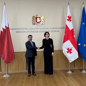 الأمين العام لوزارة الخارجية يجتمع مع وزيرة خارجية جورجيا