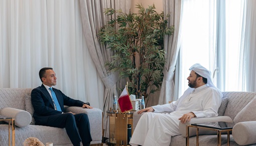 وزير الدولة بوزارة الخارجية يجتمع مع الممثل الخاص للاتحاد الأوروبي لمنطقة الخليج