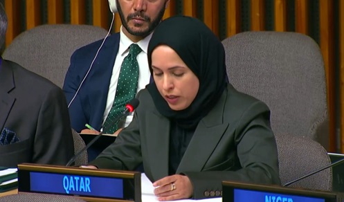 دولة قطر تؤكد أن الاعتراف بالنكبة  أساس لا غنى عنه لأي حل سلمي عادل وشامل ودائم للقضية الفلسطينية