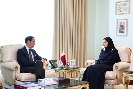 Minister of State for International Cooperation Meets NATO Secretary General's Special Representative