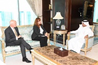 الأمين العام لوزارة الخارجية يجتمع مع سفيرة كندا والقائم بالأعمال بسفارة المملكة المتحدة