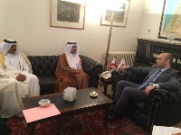 الأمين العام لوزارة الخارجية يجتمع مع نظيره اللبناني
