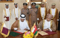 Qatar, Oman Sign Minutes of Exchanging Instruments of Ratification