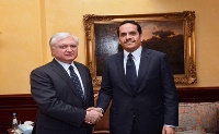Foreign Minister Meets Armenia, Kyrgyzstan Counterparts