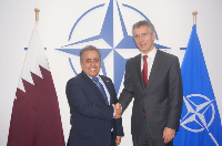 NATO Secretary General Meets Qatar's Ambassador
