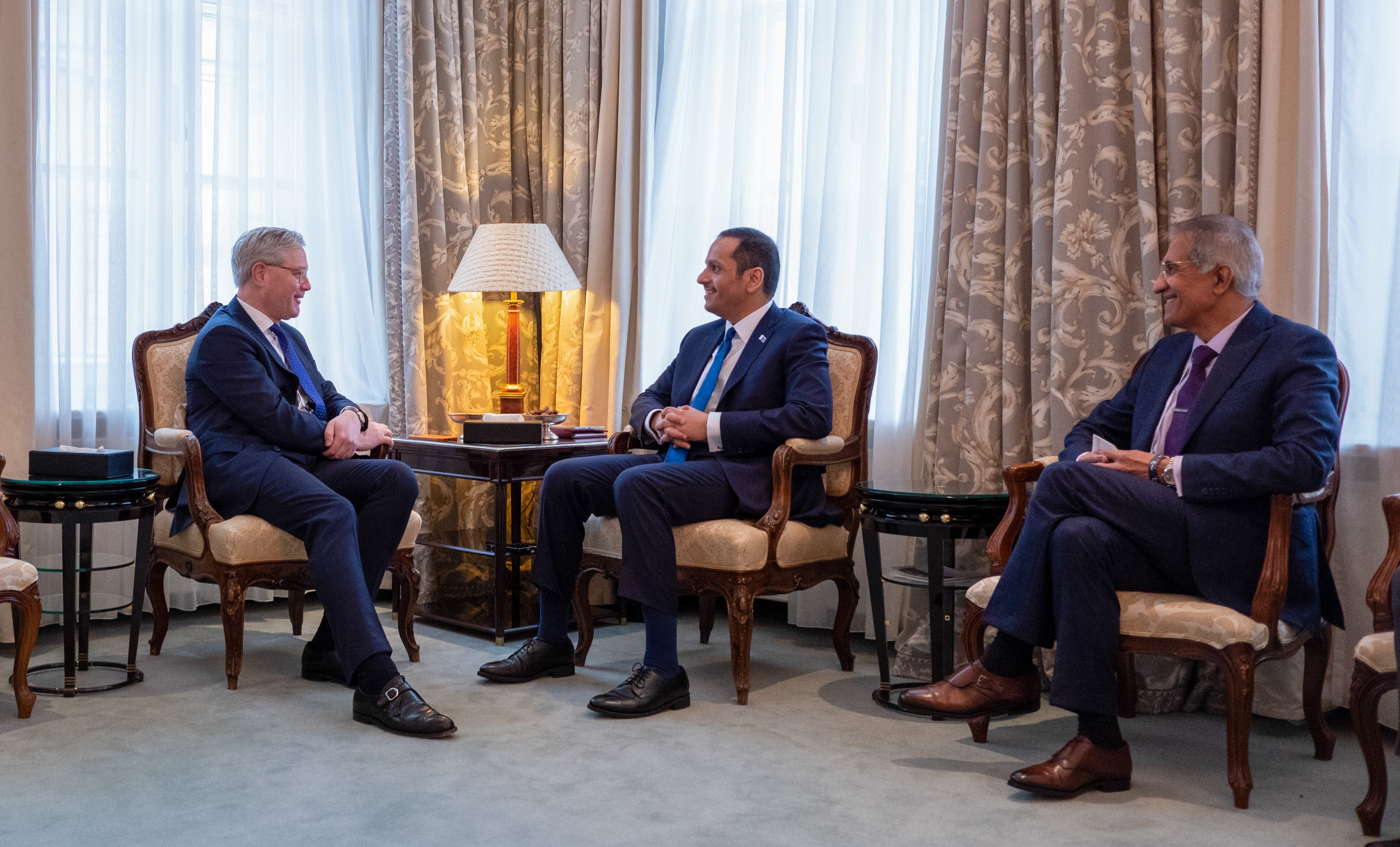 Deputy Prime Minister and Minister of Foreign Affairs Meets Vice-President of European Commission, Member of German Parliament's Foreign Affairs Committee