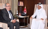 HE Foreign Minister Meets Algerian Counterpart