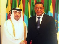 الرئيس الإثيوبي يستقبل سفير دولة قطر