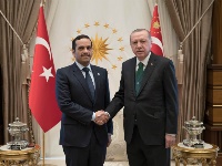 الرئيس التركي يستقبل نائب رئيس مجلس الوزراء وزير الخارجية