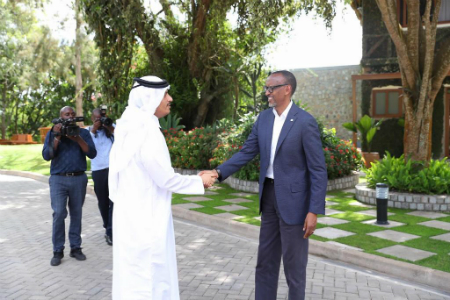 President of Rwanda Meets Deputy Prime Minister and Minister of Foreign Affairs