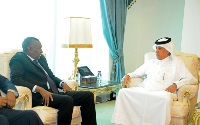 وزير الدولة للشؤون الخارجية يجتمع مع المدير التنفيذي لمنظمة "إيقاد"