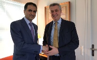 UN High Commissioner for Refugees Meets Qatar's Ambassador