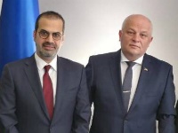 النائب الأول لرئيس الوزراء الأوكراني يجتمع مع سفير قطر