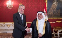 President of Austria Receives Credentials of Qatar's Ambassador