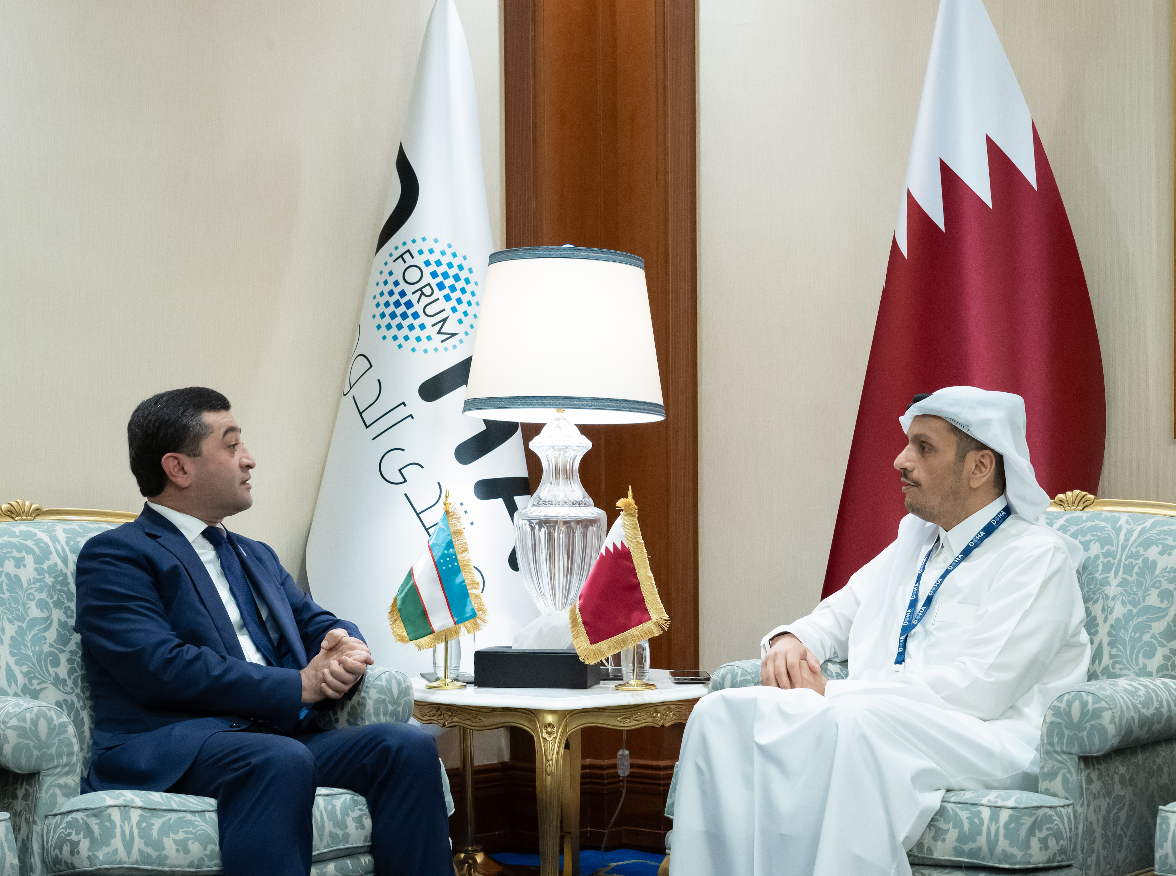 Prime Minister and Minister of Foreign Affairs Meets Officials on Margin of Doha Forum