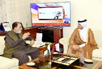 وزير شؤون الولايات في باكستان يجتمع مع سفير دولة قطر