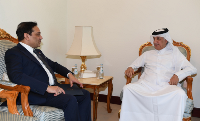 HH the Amir Receives Written Message from President of Panama