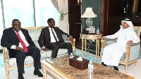 الأمين العام لوزارة الخارجية يجتمع مع رئيس الاتحاد البرلماني الأفريقي