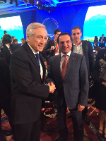 وزير خارجية جمهورية تشيلي يلتقي سفير قطر 