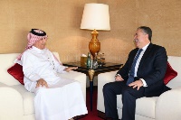 Minister of State for Foreign Affairs Meets Tunisian Secretary of State for Foreign Affairs