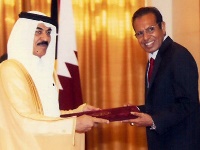 President of Timor-Leste Receives Credentials of Qatar's Ambassador