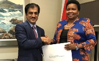 South Africa's Ministry of International Relations and Cooperation Receives Copy of Credentials of Qatari Ambassador